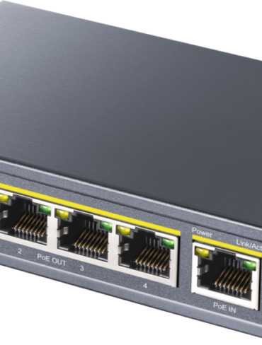 Cudy 4 Port Gigabit PoE+ Extender
