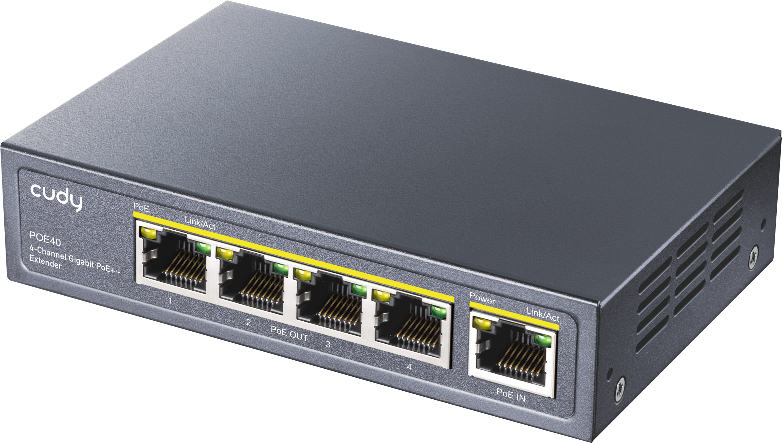 Cudy 4 Port Gigabit PoE+ Extender