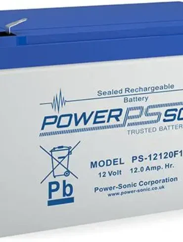 Powersonic 12V 12Ah VdS and NCP approved F1 VRLA Battery