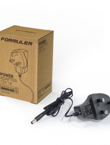 Power Supply for Formuler Boxes 3 Pin Irish Plug