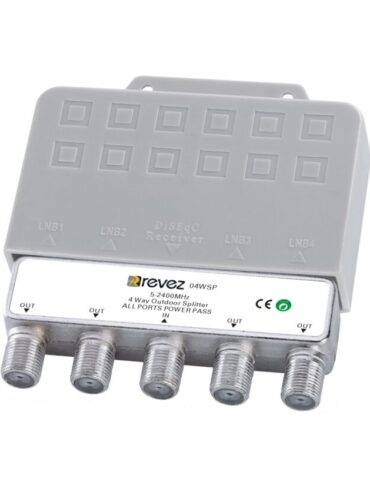 4 Way Powerpass Outdoor Splitter (Revez)