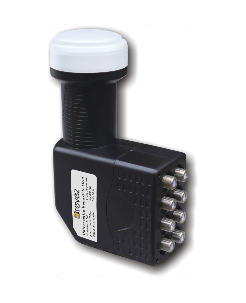 Revez Octo LNB 0.1dB, HD, 3D, 4K Support (OLP-8)