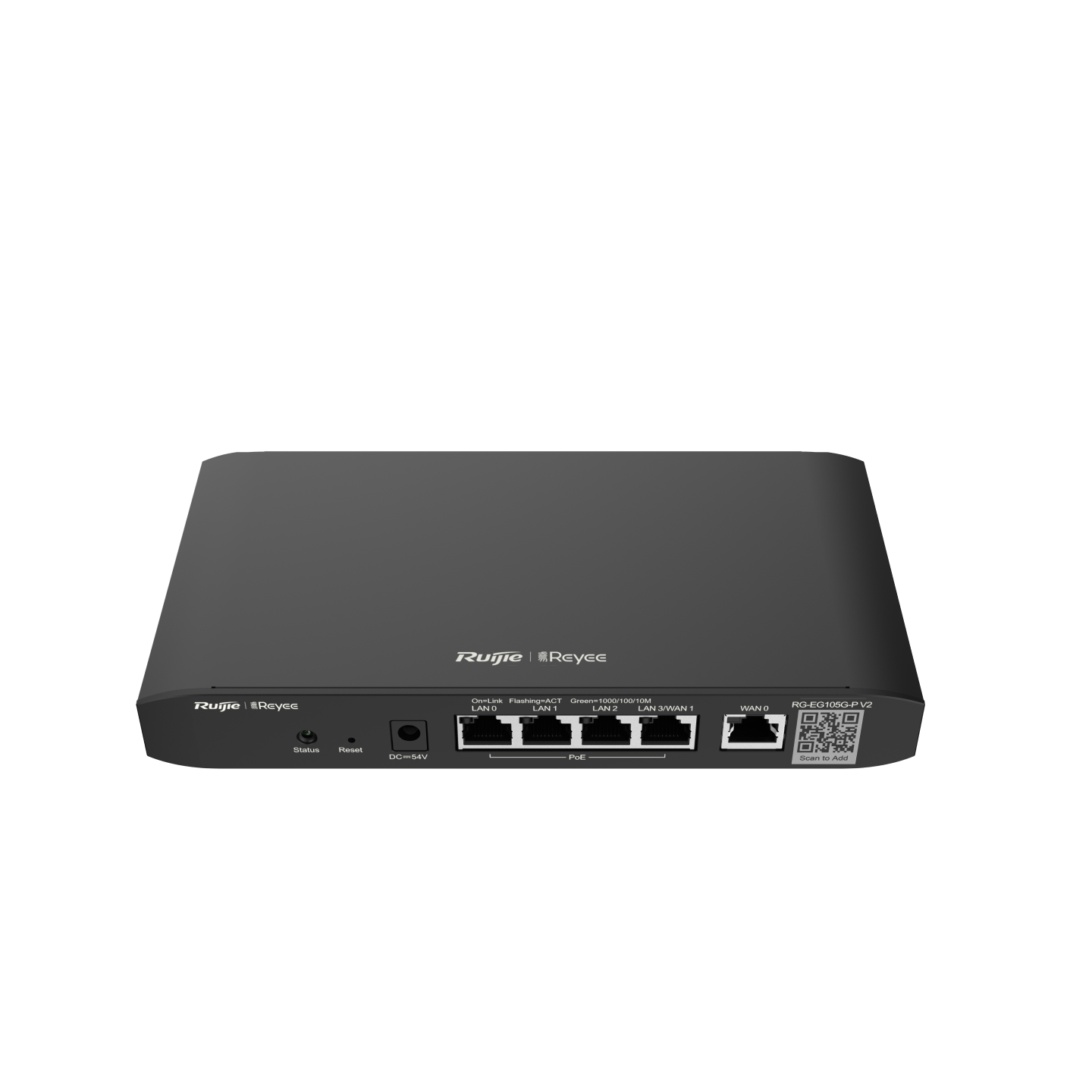 Reyee 4 Ports PoE+ Cloud Managed Router / Gateway RG-EG105G-P V2