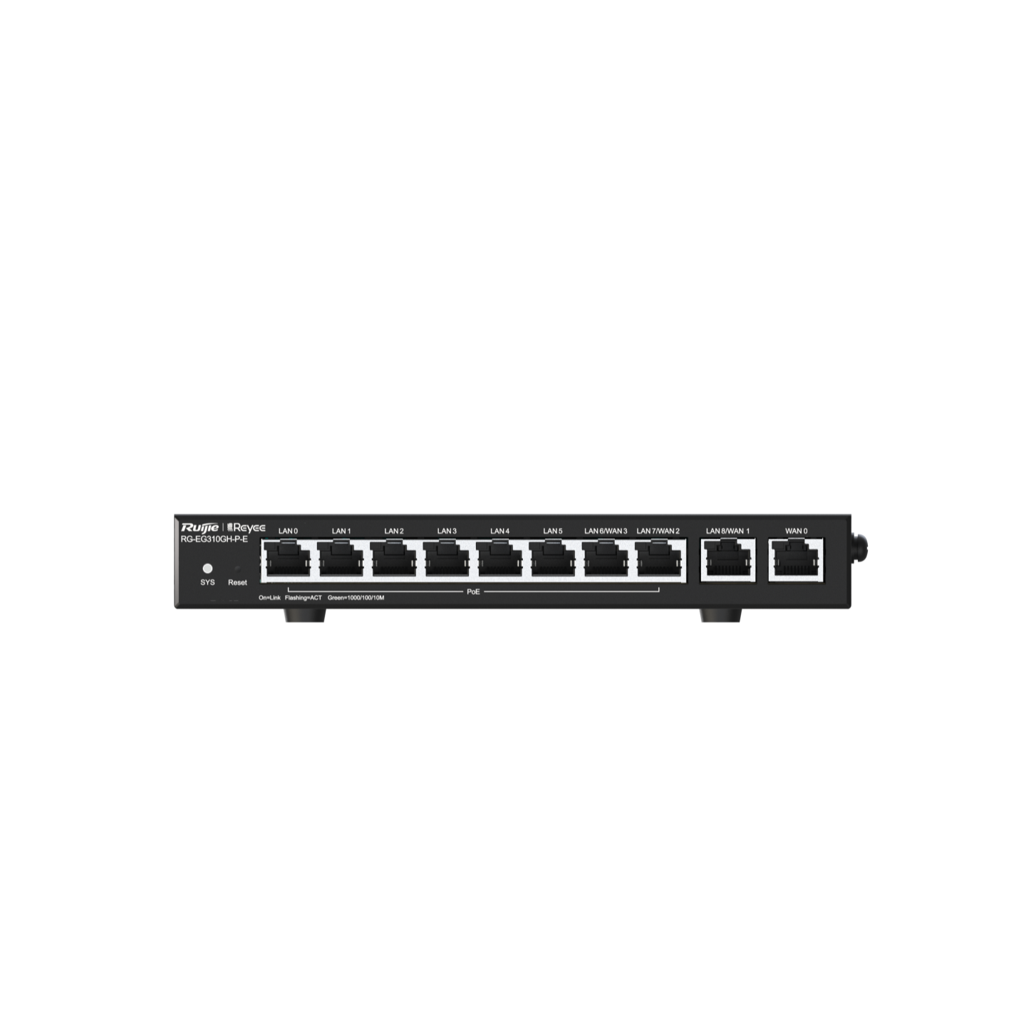 Reyee 10 Port Cloud Managed Desktop Router w/ POE RG-EG310GH-P-E