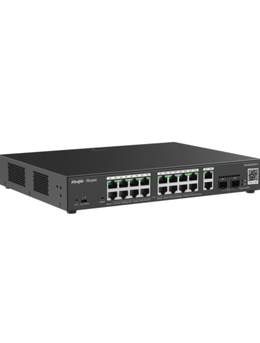 Reyee 20 Port Gigabit PoE+ Smart Switch / 2 SFP Ports - Cloud Managed, 250W