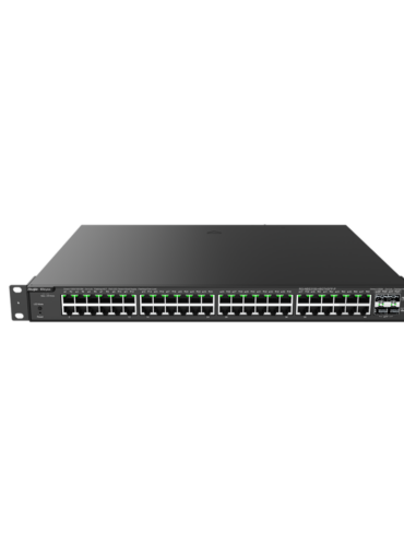 Reyee 52 Port Gigabit PoE+ Smart Switch 4 SFP Ports - Cloud Managed 370W