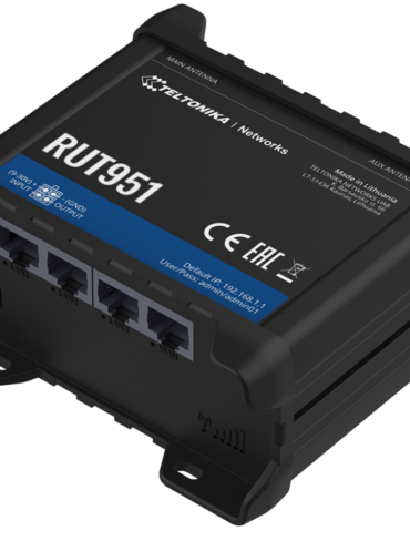 Teltonika RUT951 Industrial 4G/LTE Dual Sim WiFi Router