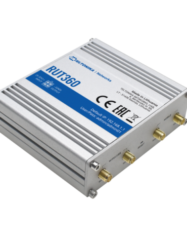 Teltonika RUT360 Industrial 4G/LTE CAT 6 WiFi Router
