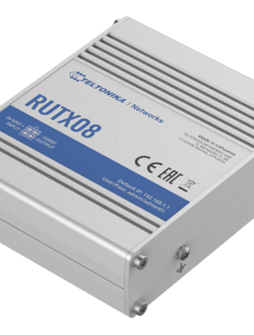 Teltonika RUTX08 Industrial Gigabit Ethernet Router - Supports VPN, USB LTE Modems