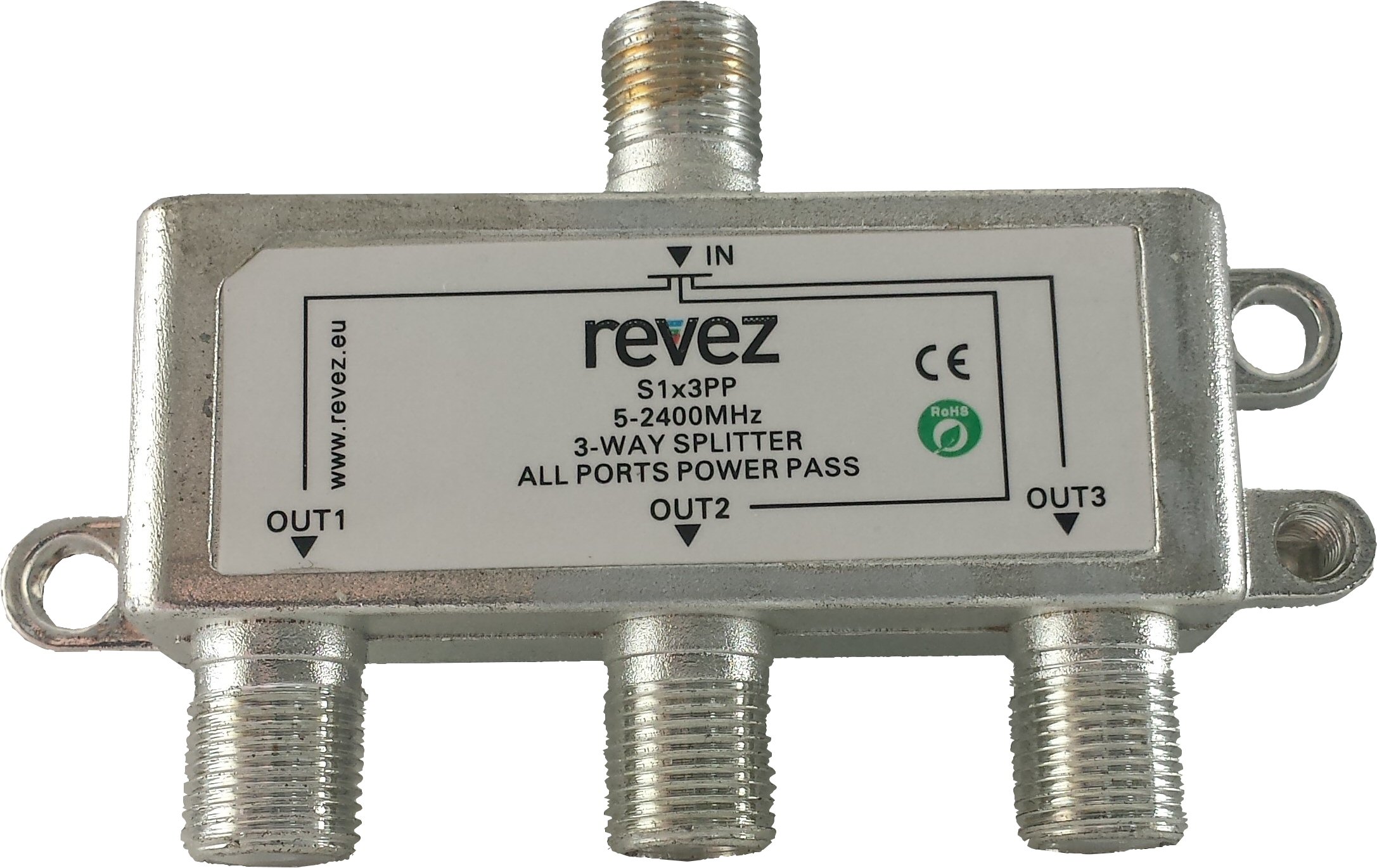 3 Way Powerpass Splitter (All ports)