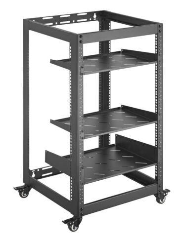 17U Revez Open Frame AV Skeleton Rack