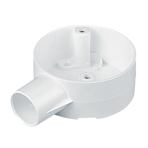 20mm Round Conduit End/Terminal Box
