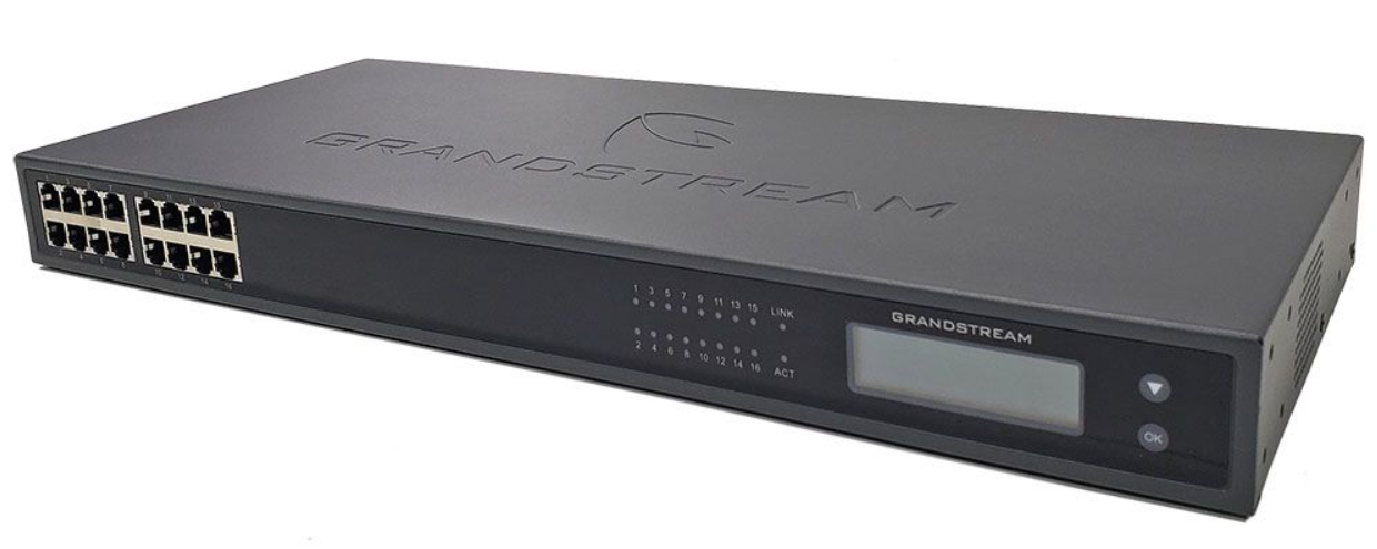 Grandstream GXW4216V2 - 16 Port Analog FXS IP Gateway