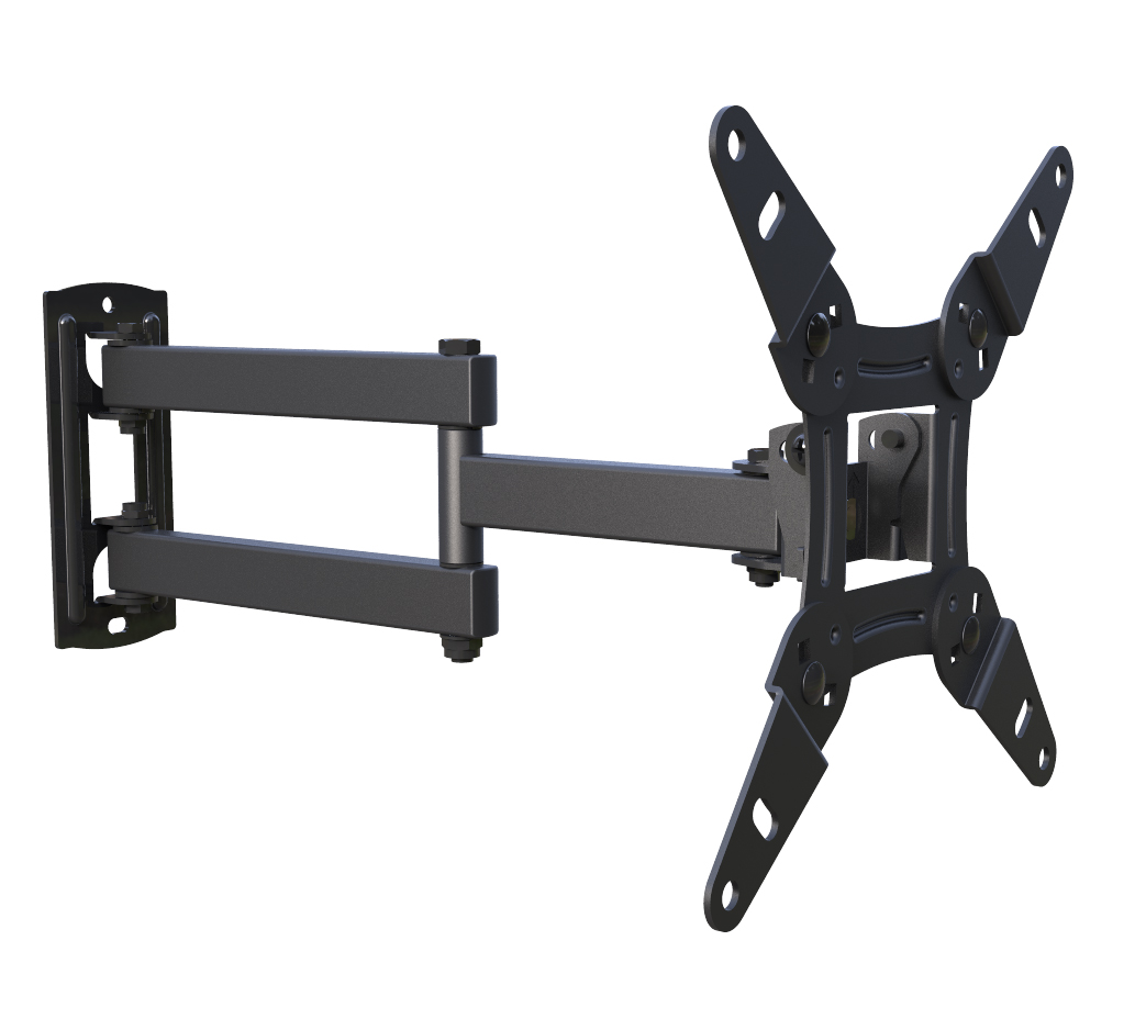 Revez TS42DA Dual Arm Swivel Bracket for 13" - 42" LCD/LED TVs