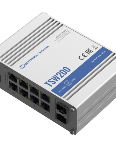 Teltonika 8 Port Gigabit PoE+ with 2 SFP Ports 240W Switch