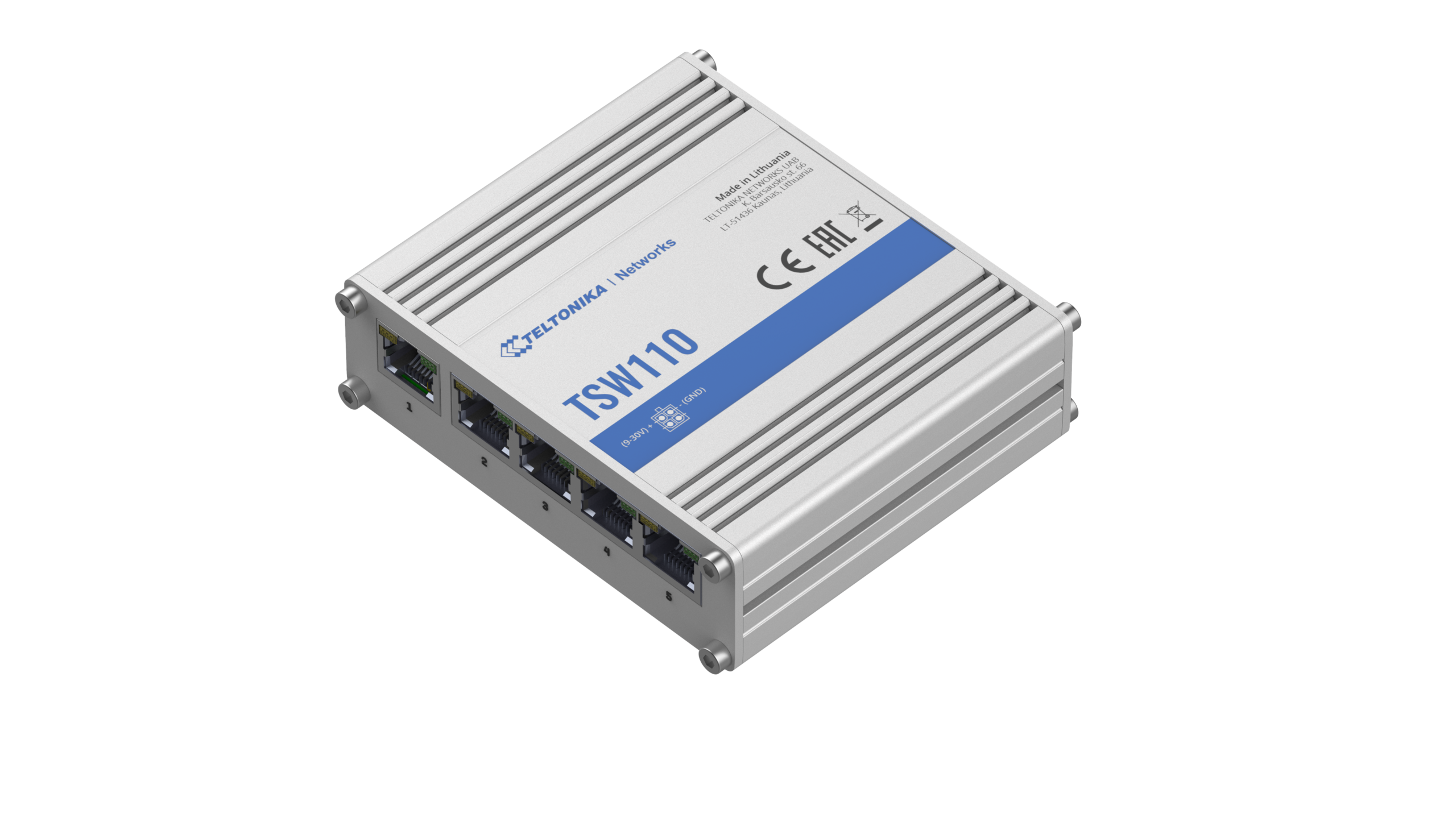 Teltonika 5 Port Gigabit L2 Network Switch
