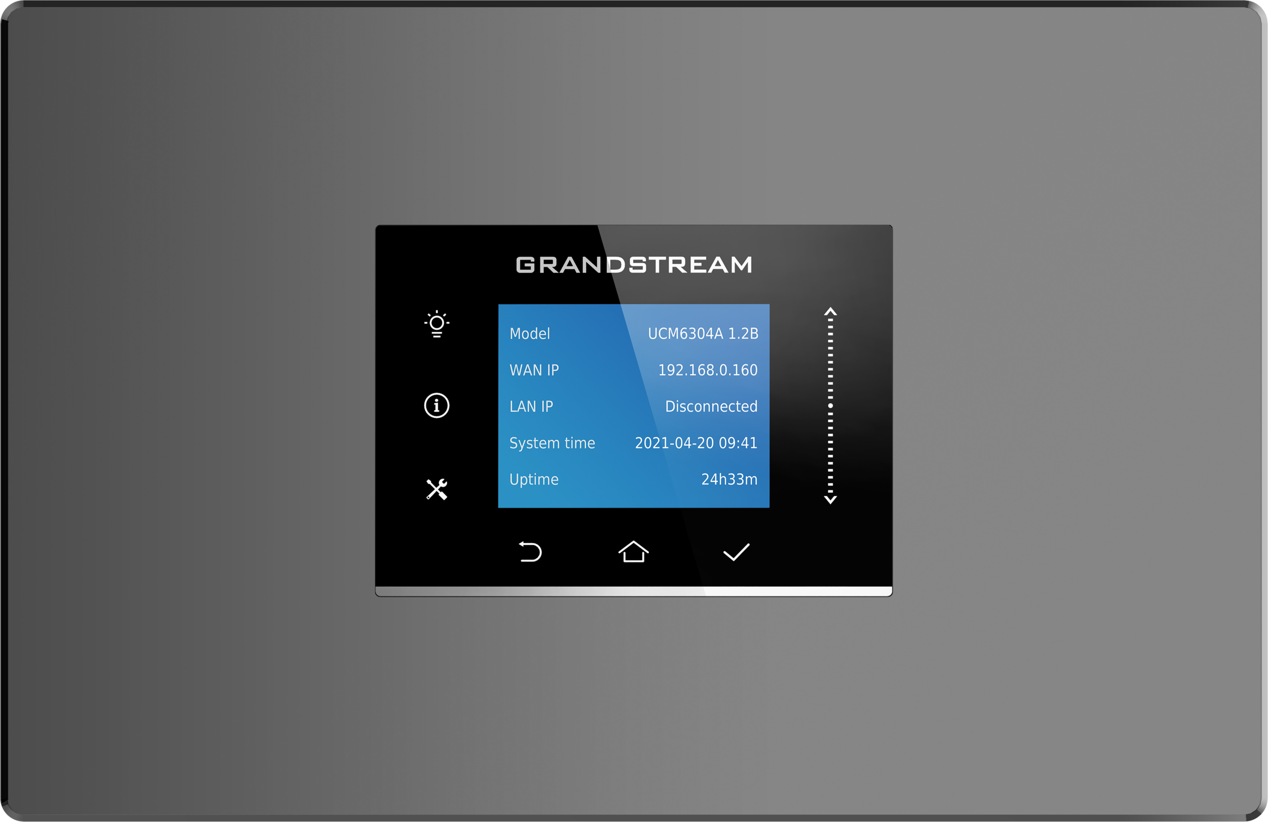 Grandstream UCM6304A - Audio Series IP PBX, 1000 Users