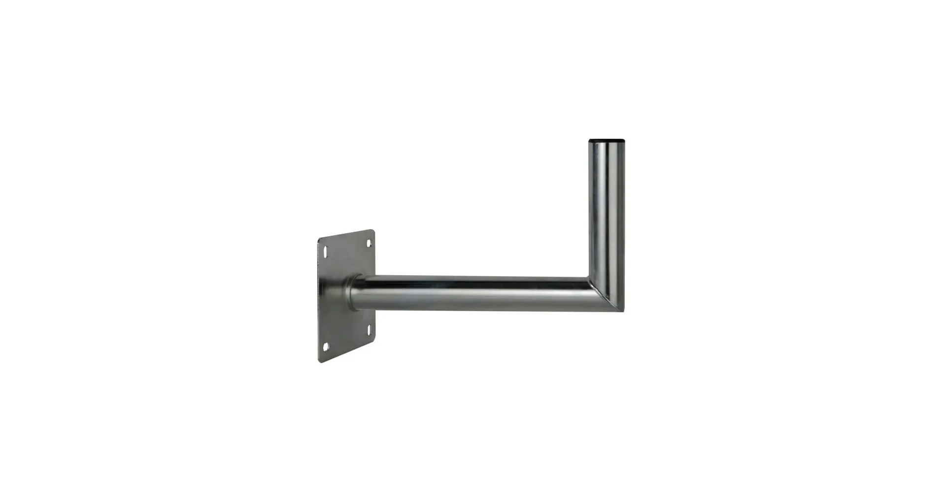 400mm Galvanised Heavy Duty Steel Wall Mount (50mm Diameter)