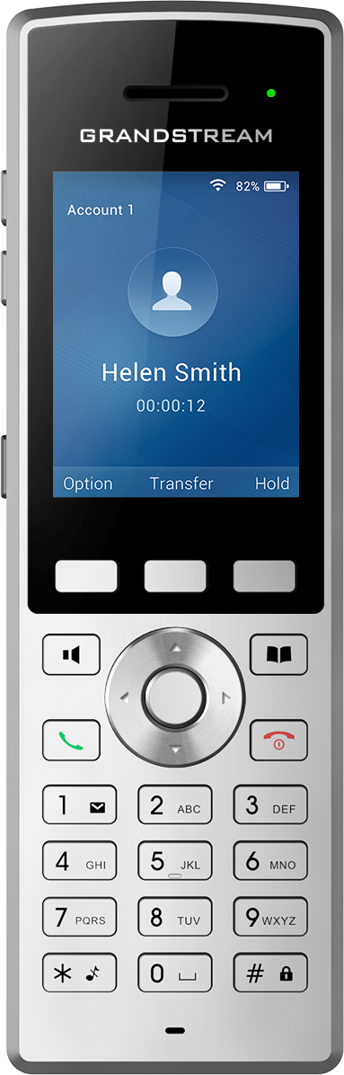 Grandstream WP822 - Dual-Band WiFi IP Phone, 2000mAh Battery