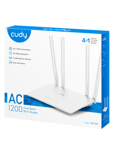 Cudy 1200mbps WiFi Router WR1200