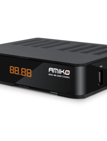 Amiko Mini 4K UHD Combo Extra (DVB-S2X + DVB-T2/C)