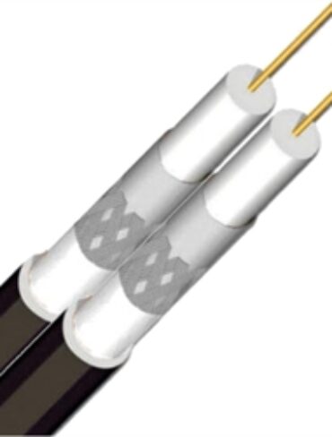 Twin Black Micro Shotgun Cable CT63 (100m)