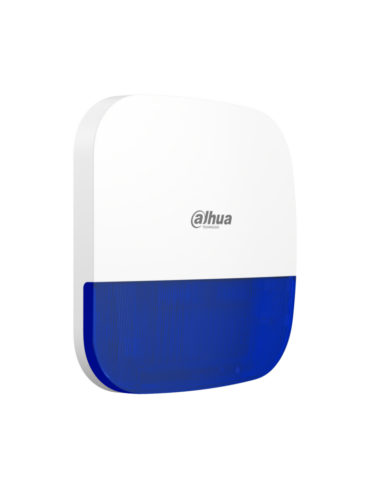 Dahua Wireless Alarm Internal External Siren (Blue)
