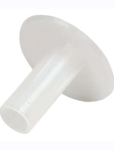 White Single Cable Grommet (7mm)