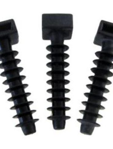 Cable Tie Wall Plug Mounts 8mm (100)