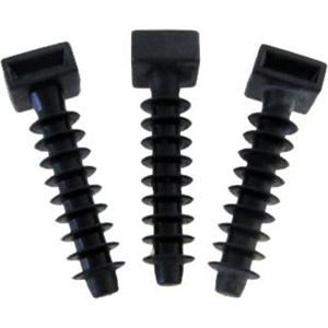 Cable Tie Wall Plug Mounts 8mm (100)