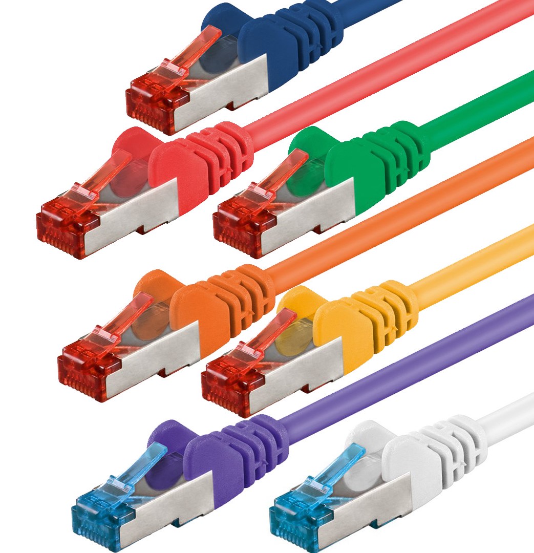 0.5m Ethernet CAT6 Cable (Colour Options)