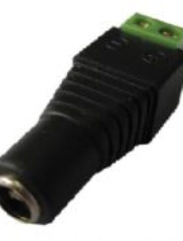 DC Female 2.1mm Power Plug Adapter for CCTV