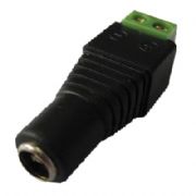 DC Female 2.1mm Power Plug Adapter for CCTV