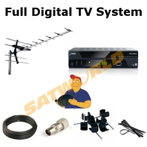 Full Irish and UK Digital Combo TV System supply and fit