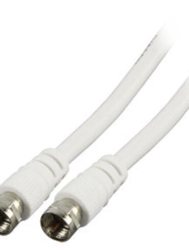 F-Type to F-Type Fly Lead 1m (White)