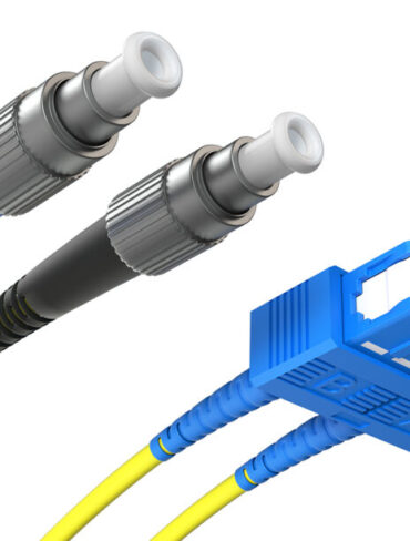 0.5m Fiber Patch Cord FC/UPC-SC/UPC SM DUPLEX