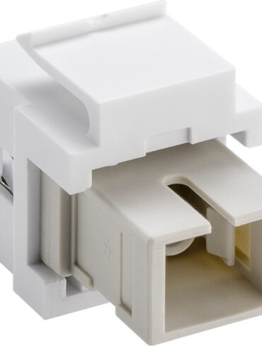 Fiber Optic 2 SC-Simplex Keystone Module