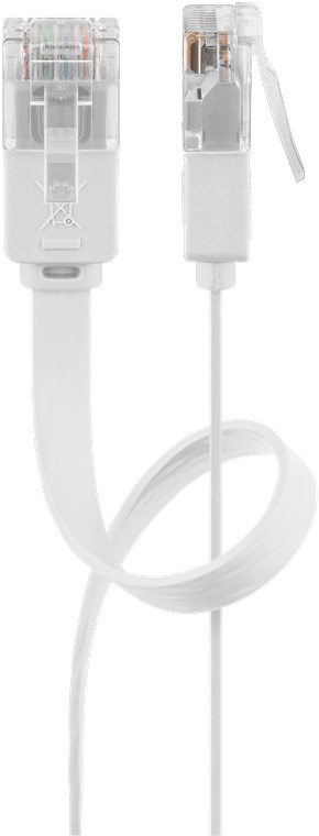 Flat CAT6 Patch Lead Copper (0.5m-20m Available)