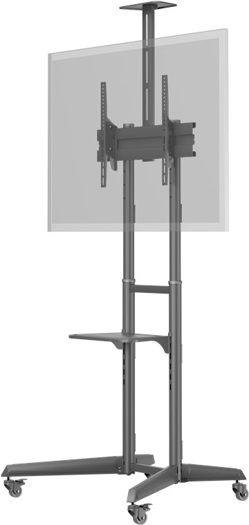 TV Presentation Stand PRO 37-70" with Camera Shelf