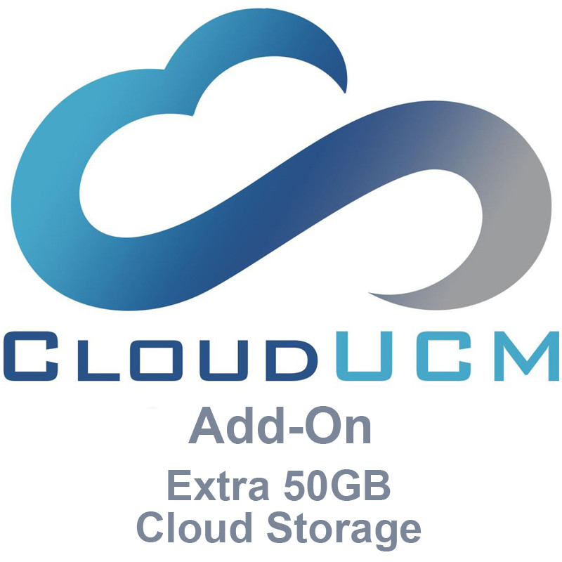 Grandstream CloudUCM Extra 50GB Cloud Storage