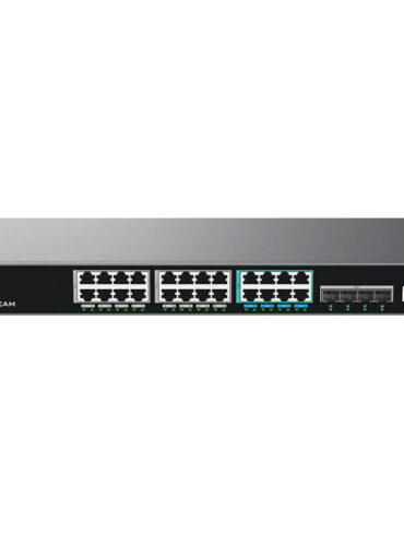 Grandstream GWN7822P - 28 Port Managed, Multi Gigabit L3 PoE Switch, 16 x 1GE, 8 x 2.5GE + 2 x SFP+