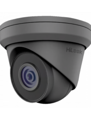 HiLook IP 8MP 4K Turret Camera Built In Mic 2.8mm Grey