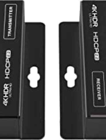 Klarity 4K HDMI Extender Over Single CAT5/6 PoE with IR Control and HDMI Loop-Through