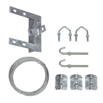 Chimney Bracket 6" & Lashing Pack