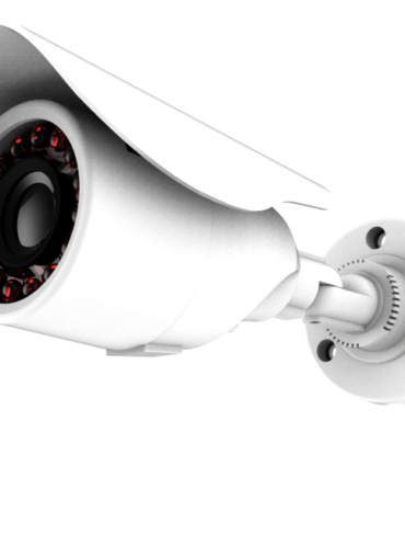 Revez 1000TVL Bullet Camera, 2.8-12mm Lens, White