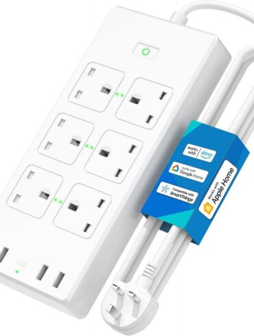 Meross Smart 6 Gang Extension Lead with 4 x USB