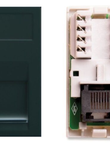 CAT6 Module Black