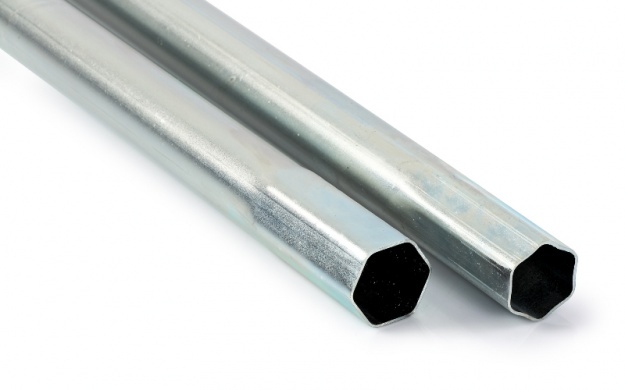 Extension Pole Galvanised Steel Mast (42mm x 50cm)