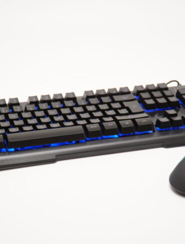 Pulse PXG Strike LED Gaming Keyboard & Mouse Wired