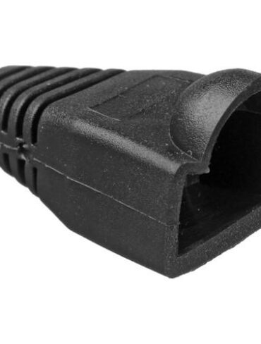Black RJ45 Strain Relief Boot (100)